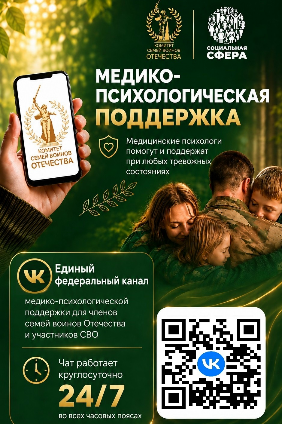 сво поддержка